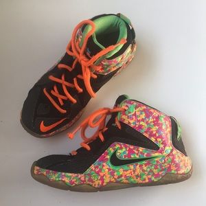 lebron james fruity pebbles shoes